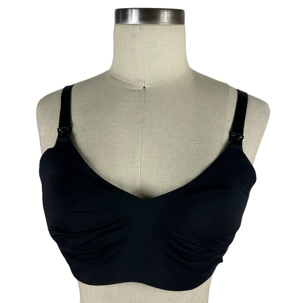 KNIX Women's Black Leakproof Blissfit Nursing Bra‎ Size 3